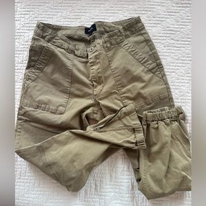 Monrow Green Cargo Pants